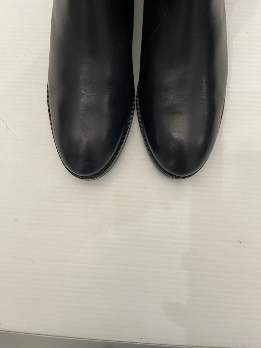 Cole Haan Laina Black Leather Boot Womens Size 7B